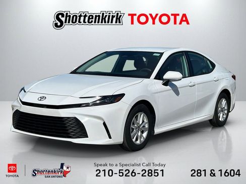 Certified 2025 Toyota Camry LE FWD image 1