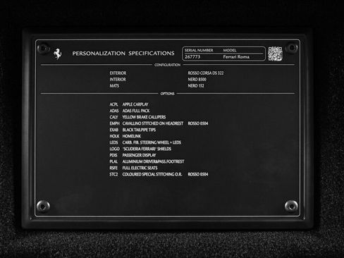 Certified 2021 Ferrari Roma image 20