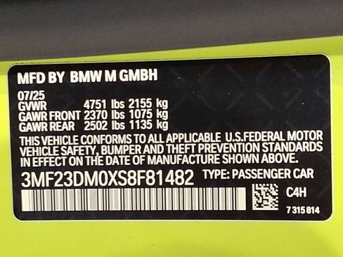 New 2025 BMW M2 w/ Lighting Package image 20