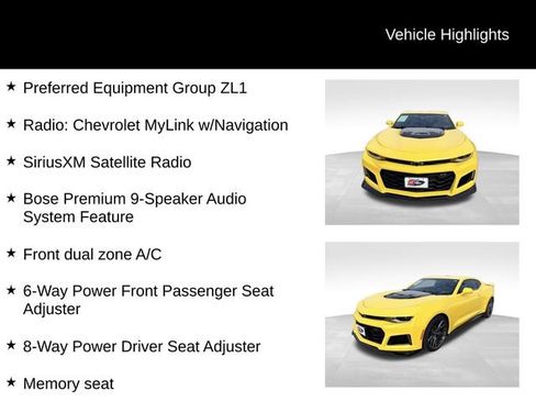 Certified 2018 Chevrolet Camaro ZL1 image 14