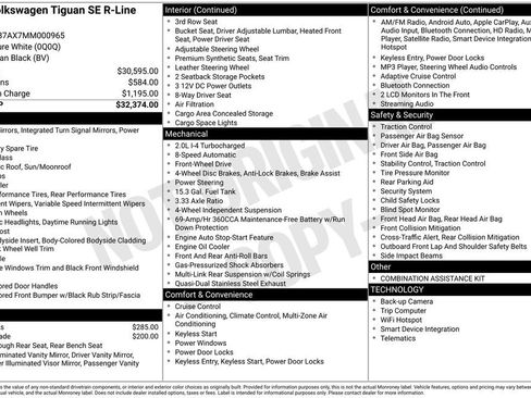 Used 2021 Volkswagen Tiguan SE R-Line image 4