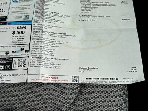 Used 2024 Subaru Crosstrek 2.0i Premium w/ Popular Package #3 image 31