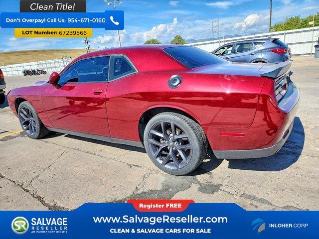 Used 2020 Dodge Challenger SXT w/ Blacktop Package RWD image 3