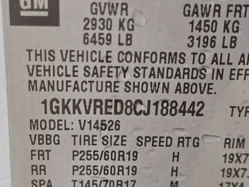 Used 2012 GMC Acadia SLT image 12