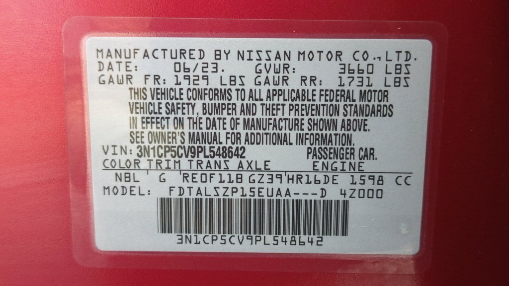 Certified 2023 Nissan Kicks SV FWD image 22