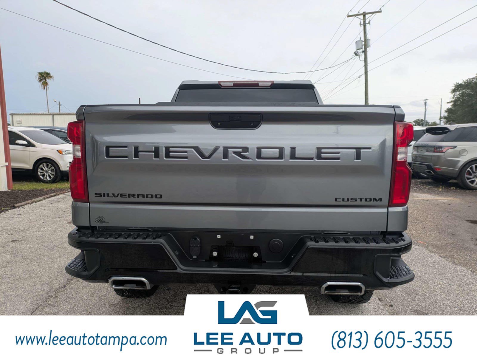 Used 2021 Chevrolet Silverado 1500 Custom Trail Boss w/ LPO, Dark Essentials Package AWD/4WD image 4