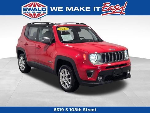 Certified 2021 Jeep Renegade Limited w/ Luxury Group II image 1