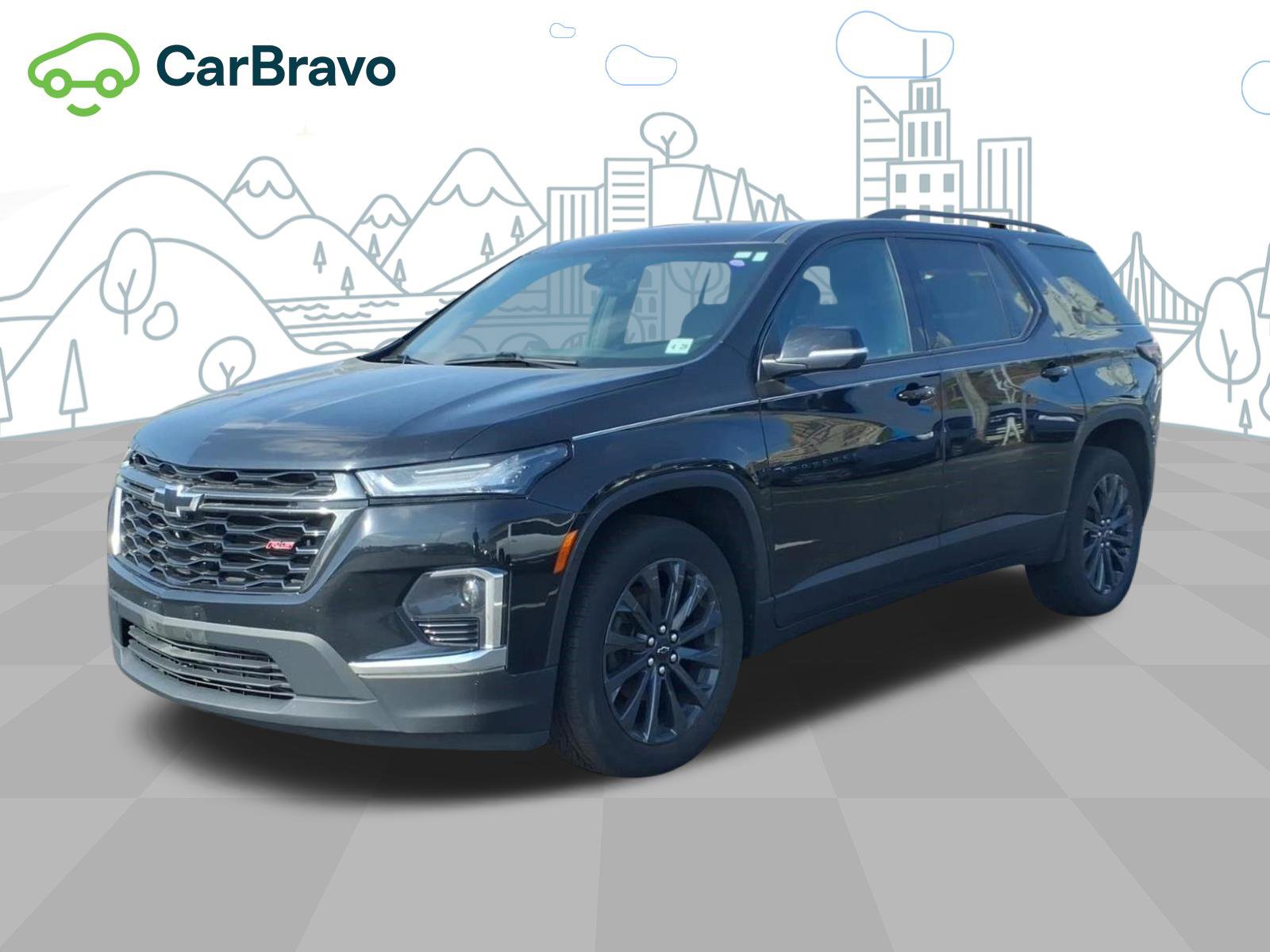 Certified 2023 Chevrolet Traverse RS w/ LPO, Floor Liner Package AWD/4WD image 1