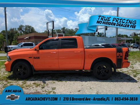 Used 2017 RAM 1500 Sport w/ Ignition Orange Sport Package AWD/4WD image 7