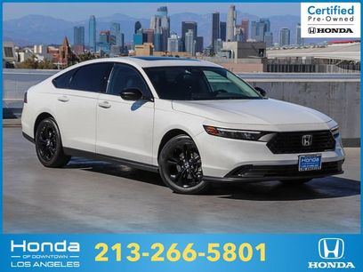 Certified 2025 Honda Accord SE