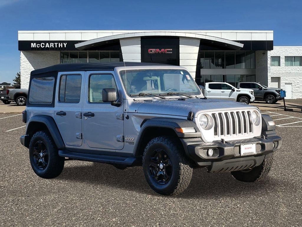 Used 2018 Jeep Wrangler Unlimited Sport S AWD/4WD image 1