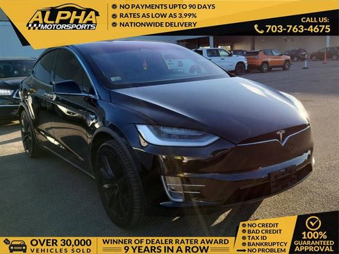 Used 2020 Tesla Model X Long Range AWD/4WD image 1
