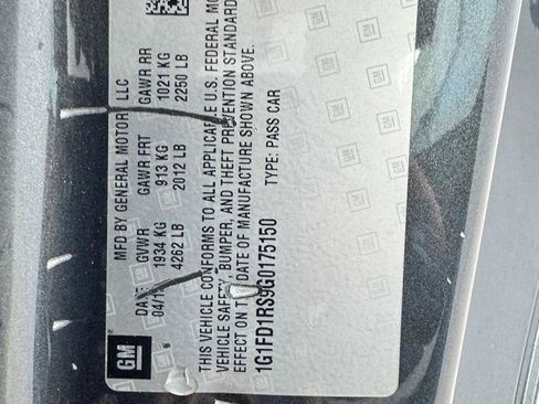 Used 2016 Chevrolet Camaro LT w/ RS Package RWD image 35