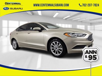 Used 2017 Ford Fusion SE