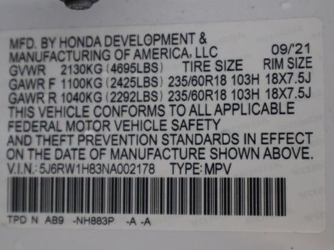 Used 2022 Honda CR-V EX-L image 34