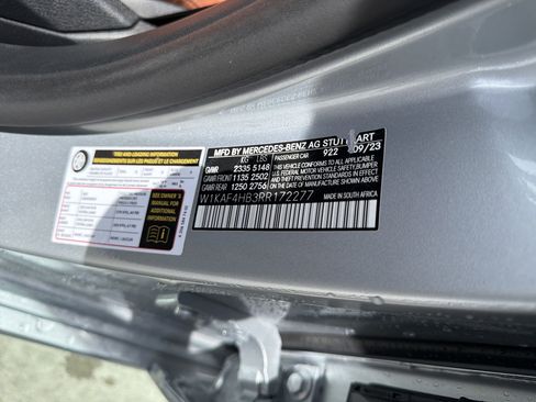 Certified 2024 Mercedes-Benz C 300 4MATIC Sedan w/ Exclusive Trim Package image 37