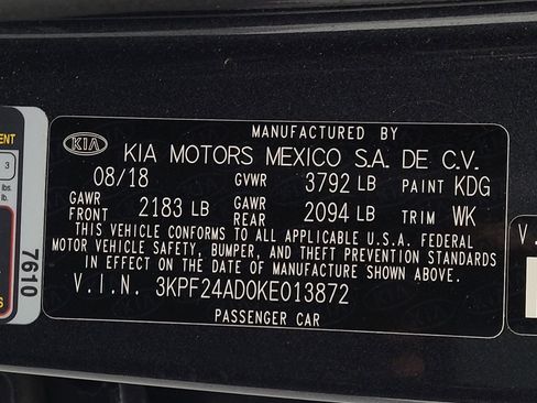 Used 2019 Kia Forte LXS FWD image 33