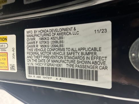 Used 2024 Honda Accord EX image 78