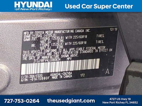 Used 2020 Toyota RAV4 TRD Off-Road w/ TRD Off-Road Weather Package AWD/4WD image 35