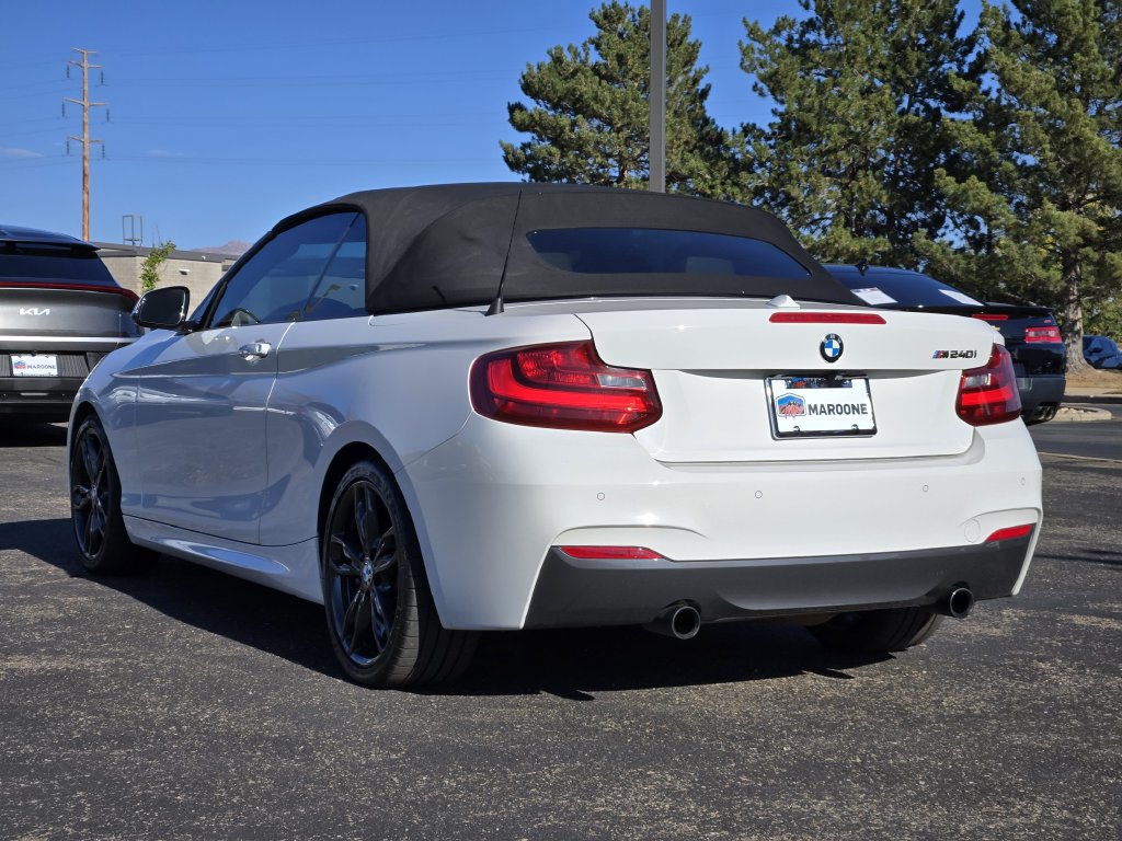 Used 2017 BMW M240i Convertible RWD image 3