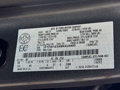 Used 2021 Ford F150 XLT w/ XTR Package AWD/4WD image 27