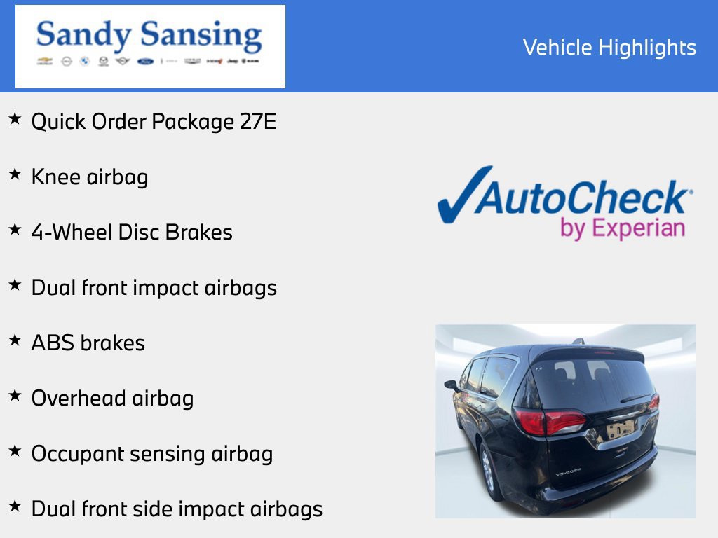 Used 2023 Chrysler Voyager LX FWD image 7