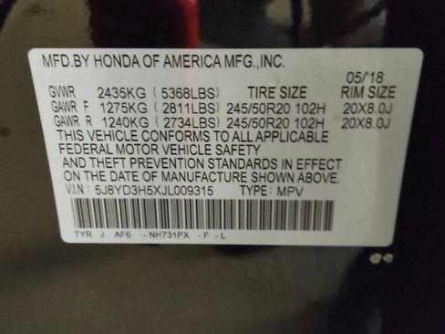 Used 2018 Acura MDX FWD w/ Technology Package image 33
