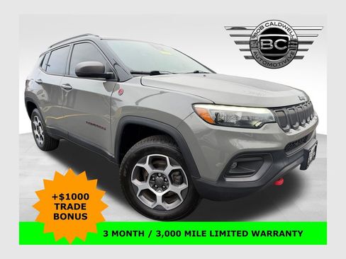 Used 2022 Jeep Compass Trailhawk w/ Trailhawk Elite Group image 1