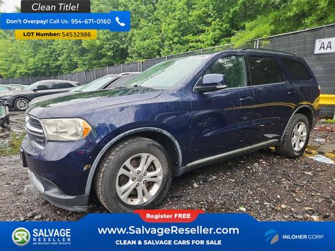 Used 2012 Dodge Durango Crew w/ Trailer Tow Group IV AWD/4WD image 1