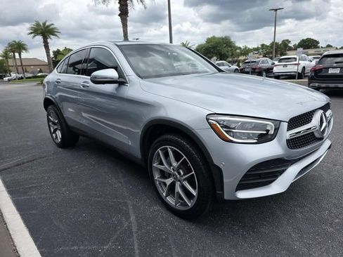Certified 2021 Mercedes-Benz GLC 300 4MATIC Coupe w/ AMG Line image 5