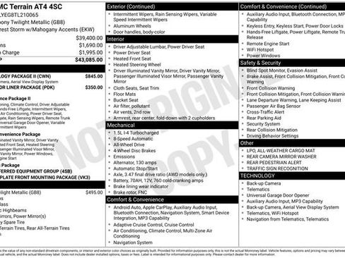 Used 2026 GMC Terrain AT4 w/ Technology Package II image 1