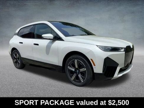 Used 2024 BMW iX xDrive50 w/ Sport Package AWD/4WD image 2