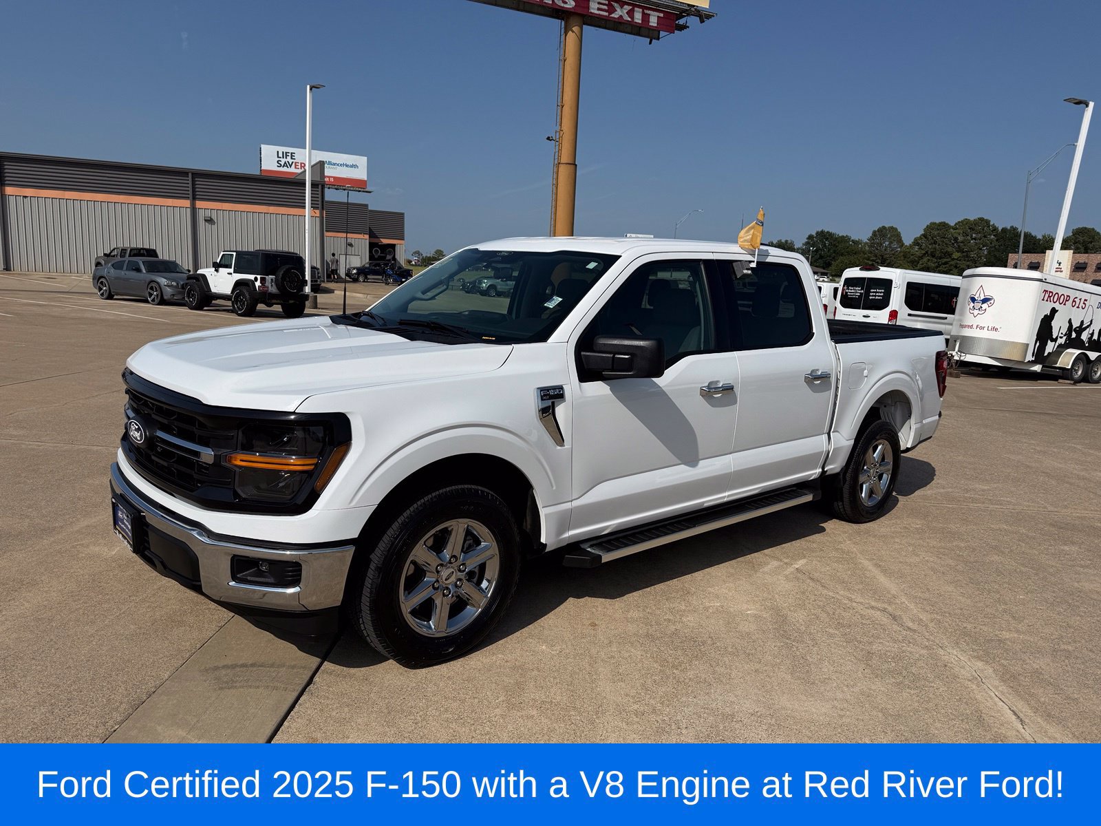 Certified 2025 Ford F150 XLT w/ Equipment Group 301A Standard RWD image 1