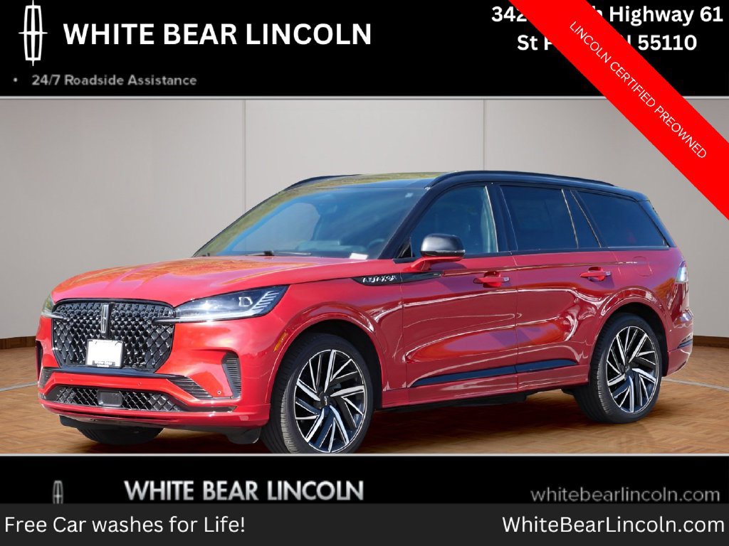 Certified 2025 Lincoln Aviator Black Label w/ Black Label Special Edition AWD/4WD image 1