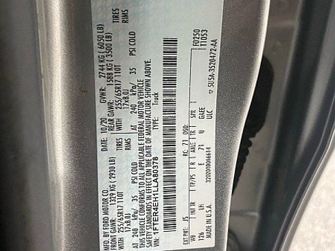 Used 2020 Ford Ranger XL w/ Equipment Group 101A Mid image 10