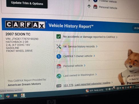 Used 2007 Scion tC image 6