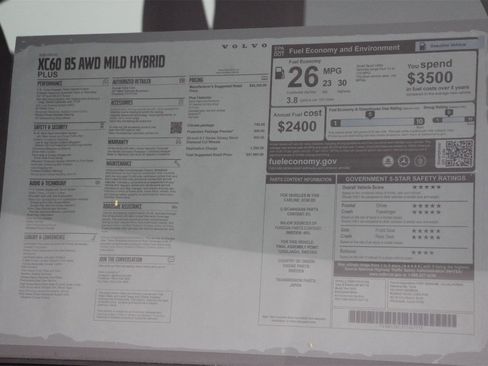 New 2026 Volvo XC60 B5 Plus w/ Protection Package Premier image 18