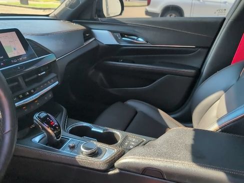 Used 2022 Cadillac CT4 V w/ LPO, ONYX Package AWD/4WD image 6