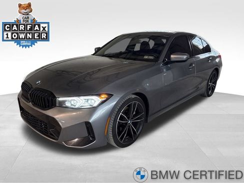 Certified 2023 BMW 330i xDrive Sedan w/ M Sport Package AWD/4WD image 1