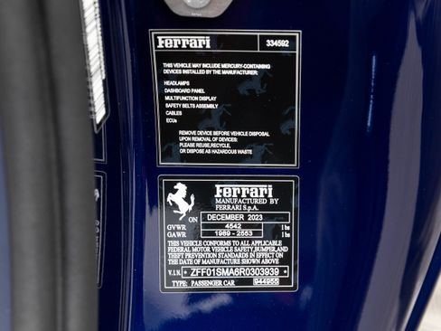 Certified 2024 Ferrari 296 GTS image 17