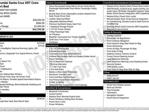 Used 2025 Hyundai Santa Cruz XRT image 6
