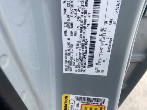 Used 2022 Ford Bronco Wildtrak AWD/4WD image 15