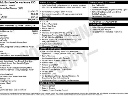 Used 2017 Buick Enclave Convenience image 7