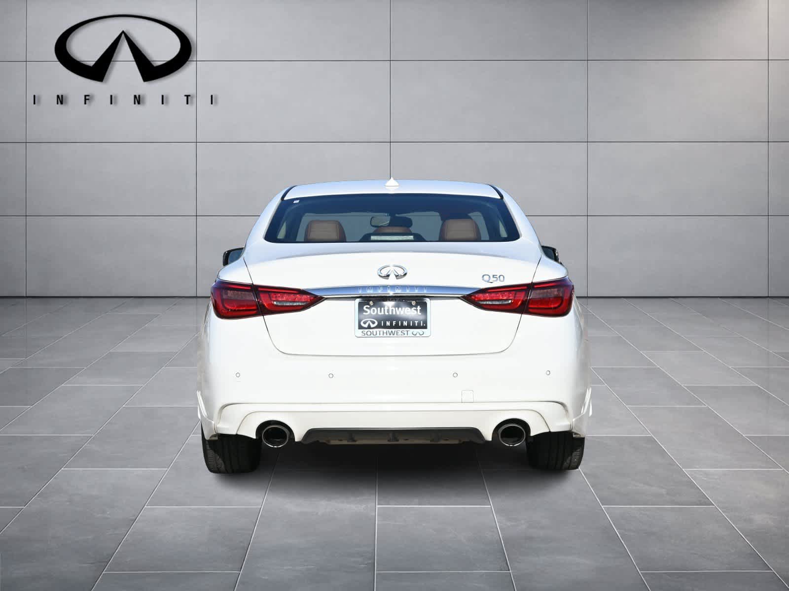 Certified 2023 INFINITI Q50 Luxe w/ Cargo Package RWD image 6