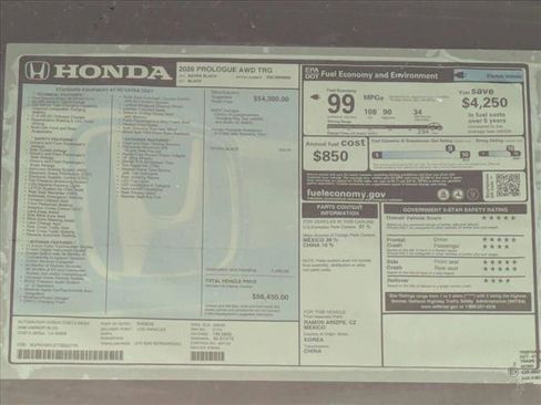 New 2026 Honda Prologue Touring image 18