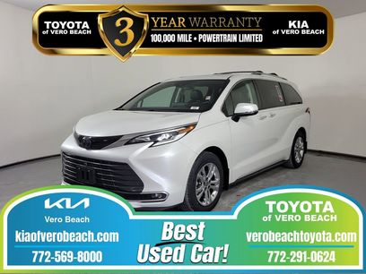 Certified 2023 Toyota Sienna Platinum