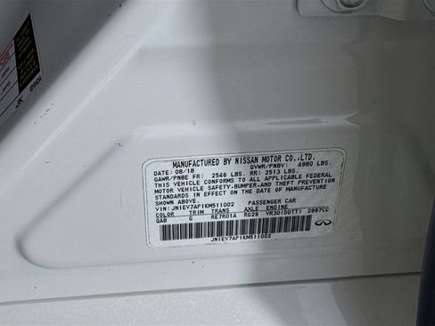 Used 2019 INFINITI Q50 Luxe w/ Cargo Package (L96) image 40