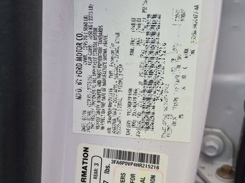 Used 2017 Ford Fusion Sport w/ Equipment Group 401A AWD/4WD image 34