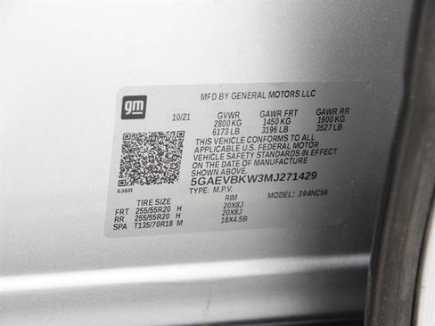 Used 2021 Buick Enclave Premium w/ Sun and Sites Package image 25