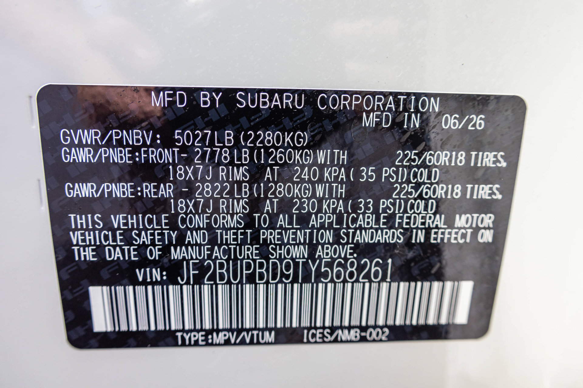 New 2026 Subaru Outback Premium AWD/4WD image 48